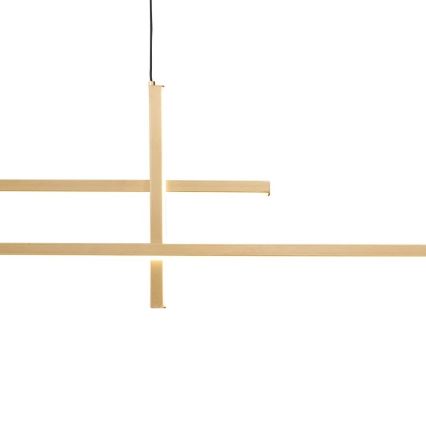 Zuma Line - LED-kattokruunu johdossa LED/42W/230V 3000/4000/6000K kulta