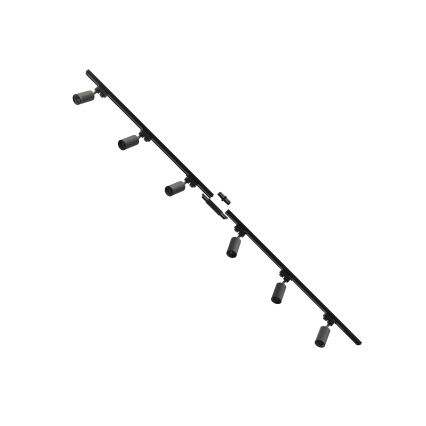 Zuma Line - Kohdevalo kiskojärjestelmään 6xGU10/35W/230V musta