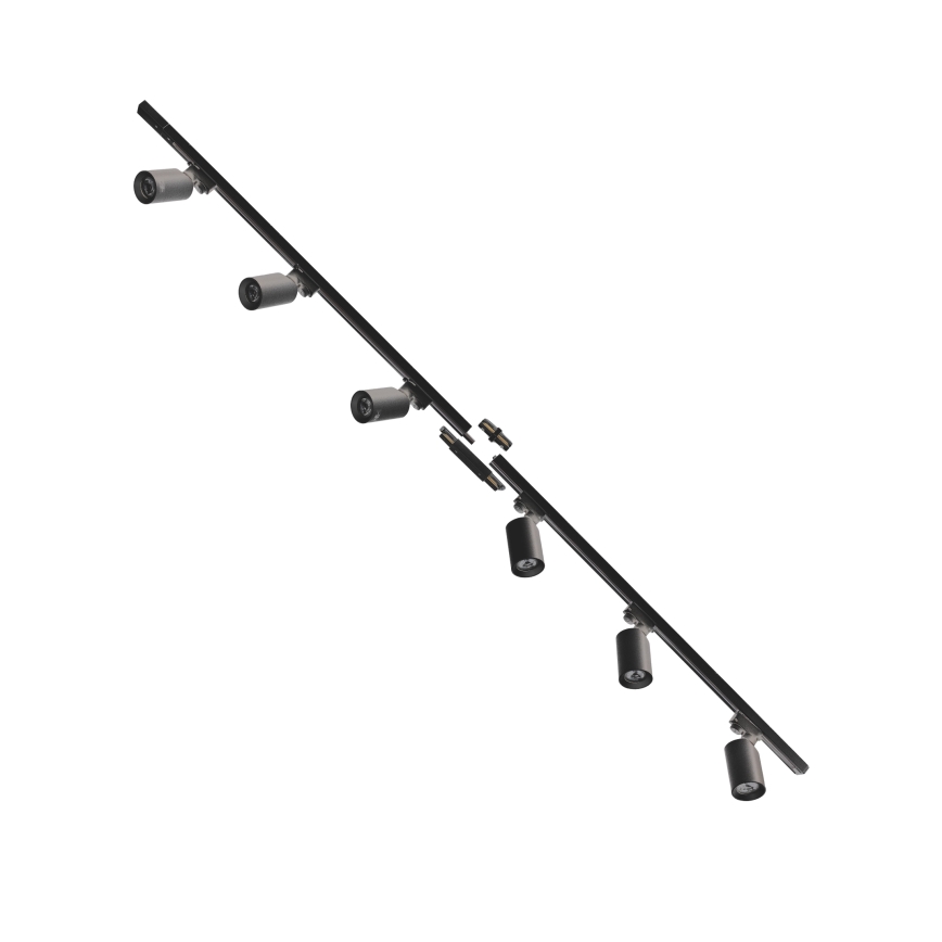 Zuma Line - Kohdevalo kiskojärjestelmään 6xGU10/35W/230V musta