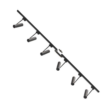 Zuma Line - Kohdevalo kiskojärjestelmään 6xGU10/35W/230V musta