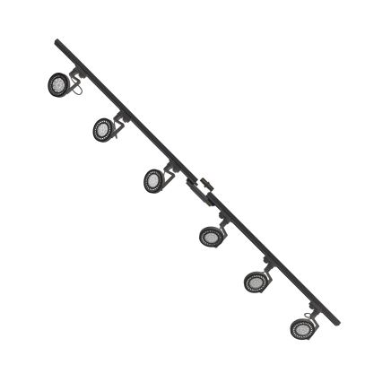 Zuma Line - Kohdevalo kiskojärjestelmään 6xGU10/10W/230V musta