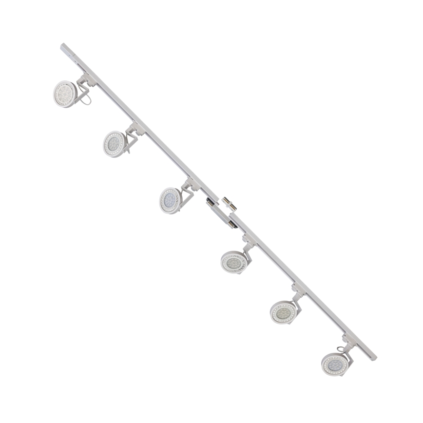 Zuma Line - Kohdevalo kiskojärjestelmään 6xGU10/10W/230V valkoinen