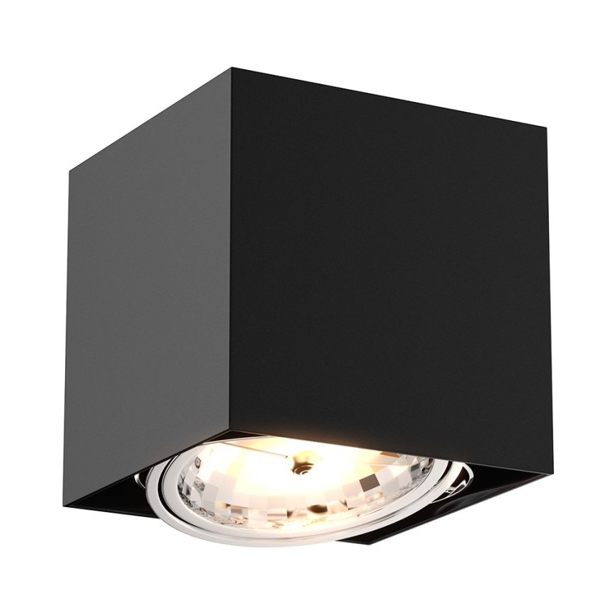 Zuma Line ACGU10-115 -  Kohdevalo BOX 1 1xGU10-ES111/15W/230V musta