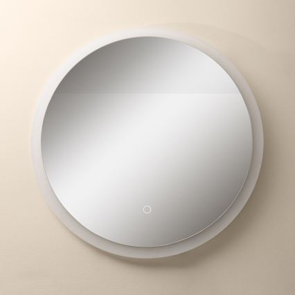 Zuma Line - LED Kylpyhuone seinä peili taustavalolla LED/24W/230V 3000/4000/6000K halkaisija 60 cm IP44 valkoinen