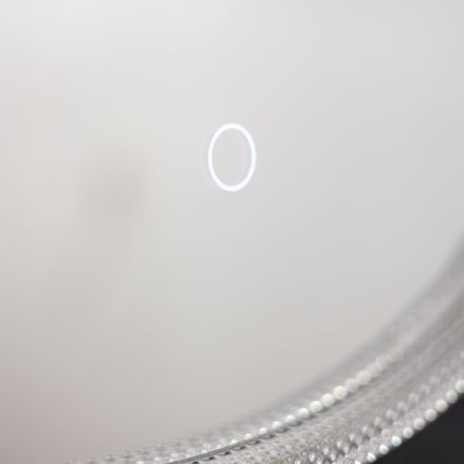 Zuma Line - LED Kylpyhuone seinä peili taustavalolla LED/24W/230V 3000/4000/6000K halkaisija 60 cm IP44 läpinäkyvä/kulta