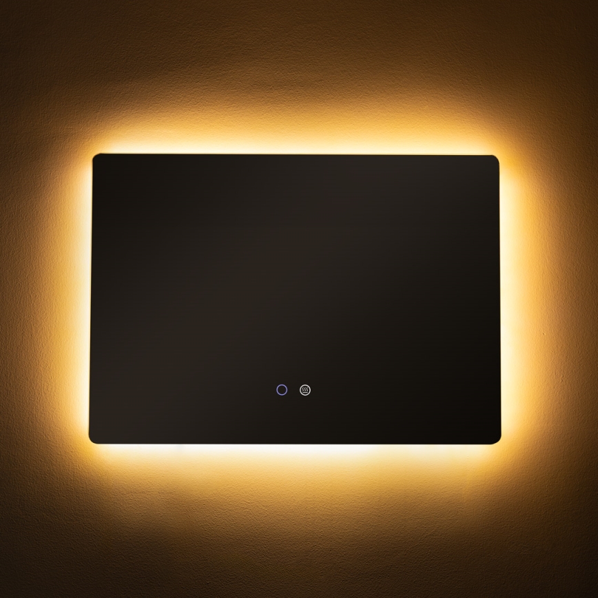 Zuma Line - LED Kylpyhuone lämmitetty seinä peili taustavalolla LED/24W/230V 3000/4000/6000K 70x50 cm IP44