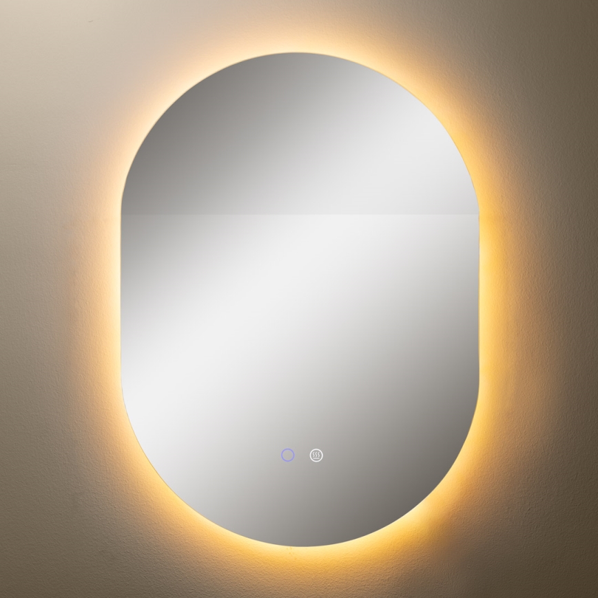 Zuma Line - LED Kylpyhuone lämmitetty seinä peili taustavalolla LED/24W/230V 3000/4000/6000K 70x50 cm IP44
