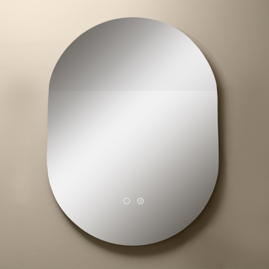 Zuma Line - LED Kylpyhuone lämmitetty seinä peili taustavalolla LED/24W/230V 3000/4000/6000K 70x50 cm IP44