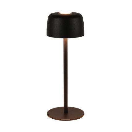 Zuma Line - LED Himmennettävä ja ladattava pöytälamppu LED/2W/1200 mAh IP44 musta