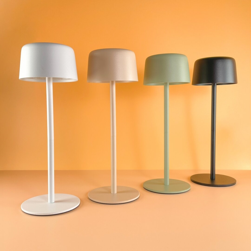 Zuma Line - LED Himmennettävä ja ladattava pöytälamppu LED/2W/1200 mAh IP44 vihreä