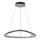 Zuma Line - Himmennettävä LED-kattokruunu johdossa LED/34W/230V 3000K musta kiiltävä kromi