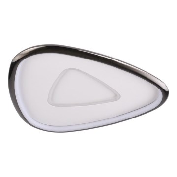 Zuma Line - Himmennettävä LED-kattovalaisin LED/27W/230V 3000K musta kiiltävä kromi
