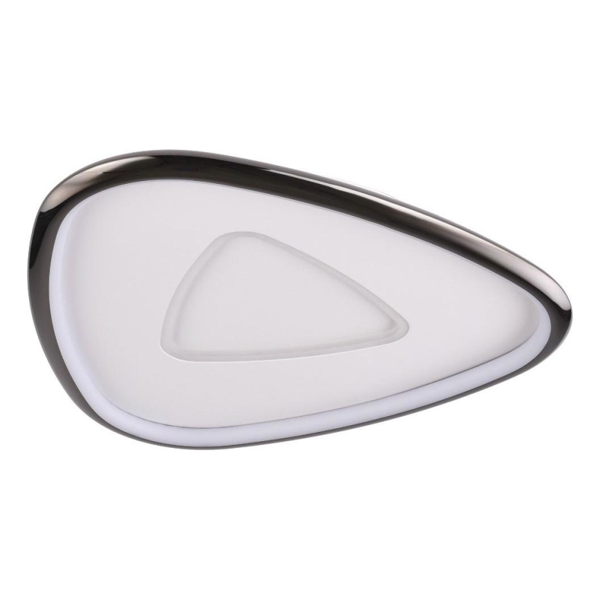 Zuma Line - Himmennettävä LED-kattovalaisin LED/27W/230V 3000K musta kiiltävä kromi