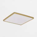 Zuma Line - Himmennettävä LED-kattovalaisin LED/38W/230V + LED/12W 3000/4000/5500K 40x40 cm kulta