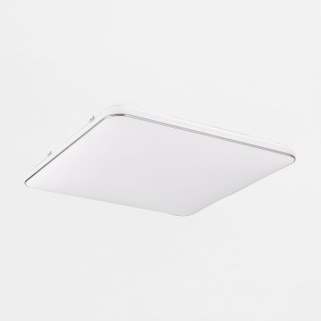 Zuma Line - Himmennettävä LED-kattovalaisin LED/48W/230V 53x53 cm kiiltävä kromi