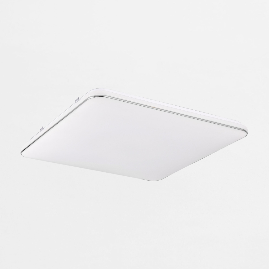 Zuma Line - Himmennettävä LED-kattovalaisin LED/48W/230V 53x53 cm kiiltävä kromi
