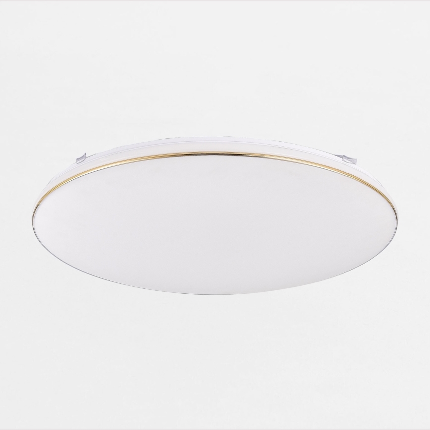 Zuma Line - Himmennettävä LED-kattovalaisin OMAR LED/48W/230V halkaisija 53 cm kulta