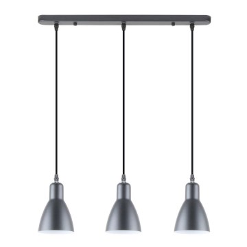 Zuma Line - Kattokruunu johdossa 3xE27/40W/230V antrasiitti