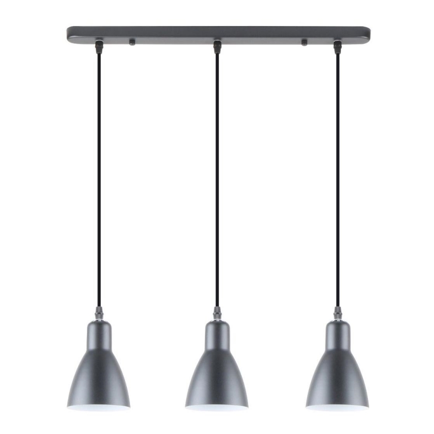 Zuma Line - Kattokruunu johdossa 3xE27/40W/230V antrasiitti