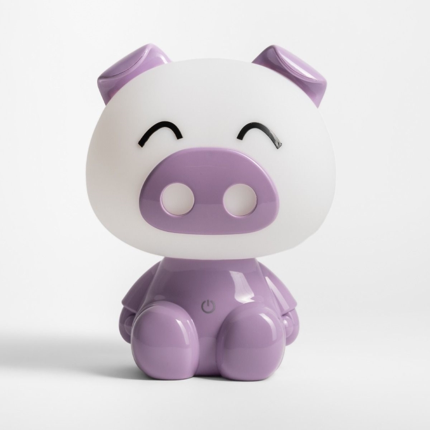 Zuma Line - LED Himmennettävä children's kosketus pöytävalaisin LED/3W/230V sika violetti