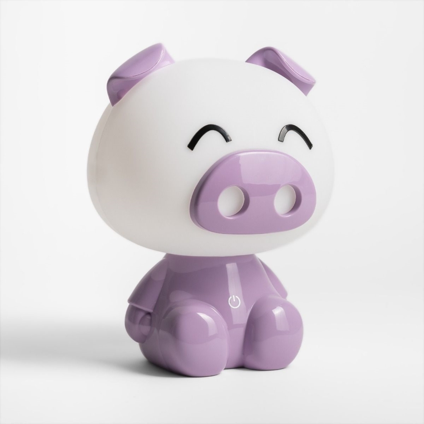 Zuma Line - LED Himmennettävä children's kosketus pöytävalaisin LED/3W/230V sika violetti