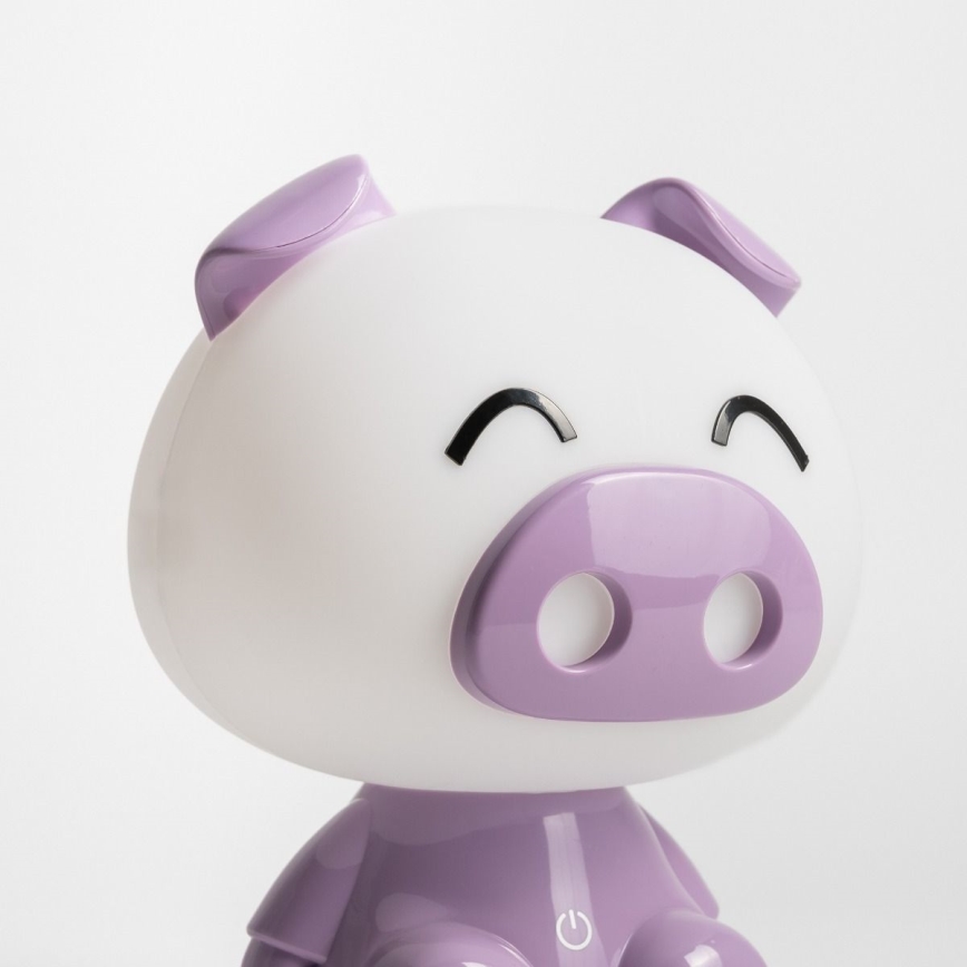 Zuma Line - LED Himmennettävä children's kosketus pöytävalaisin LED/3W/230V sika violetti