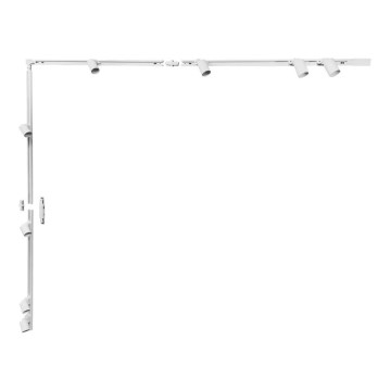 Zuma Line - Kohdevalo kiskojärjestelmään 8xGU10/10W/230V valkoinen + kiskotarvikkeet