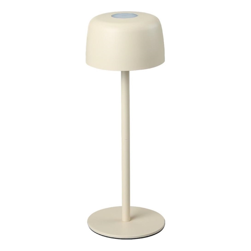 Zuma Line - LED Himmennettävä ja ladattava pöytälamppu LED/2W/1200 mAh IP44 kerma