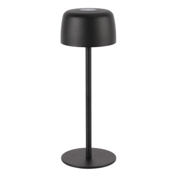 Zuma Line - LED Himmennettävä ja ladattava pöytälamppu LED/2W/1200 mAh IP44 musta