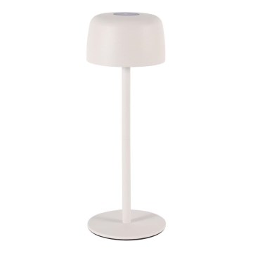 Zuma Line - LED Himmennettävä ja ladattava pöytälamppu LED/2W/1200 mAh IP44 valkoinen