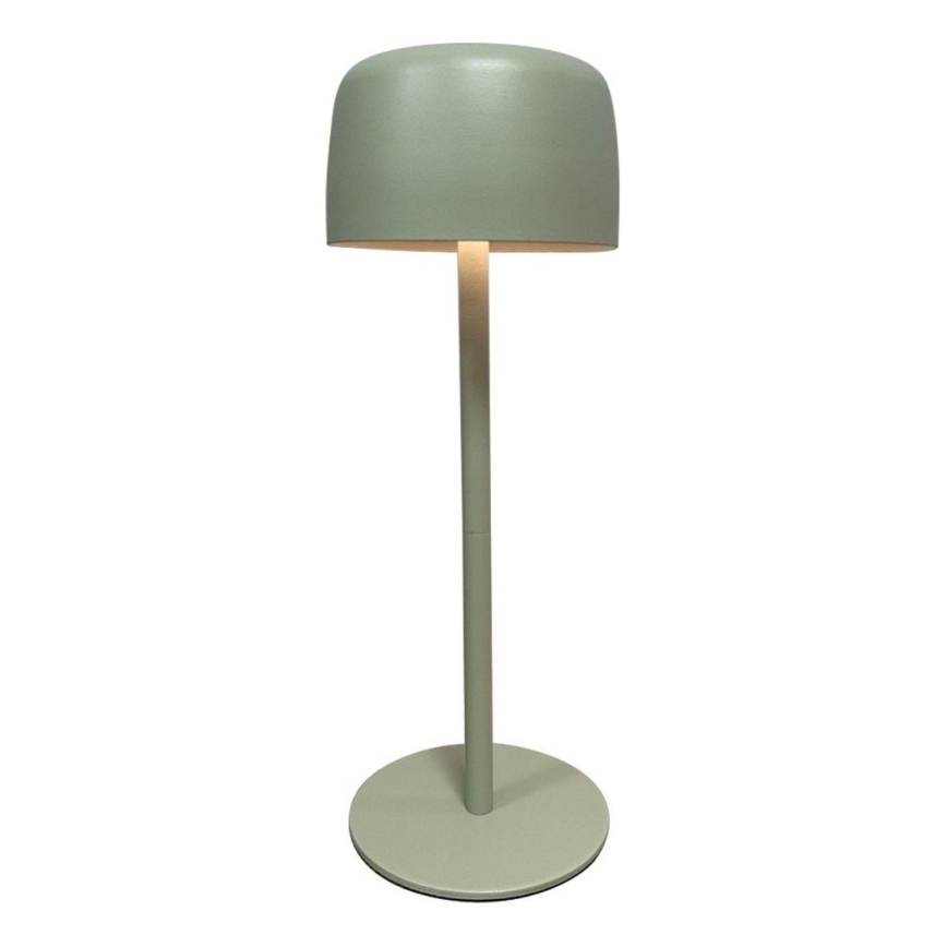Zuma Line - LED Himmennettävä ja ladattava pöytälamppu LED/2W/1200 mAh IP44 vihreä