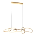 Zuma Line - LED himmennettävä kattokruunu johdolla LED/56W/230V kulta
