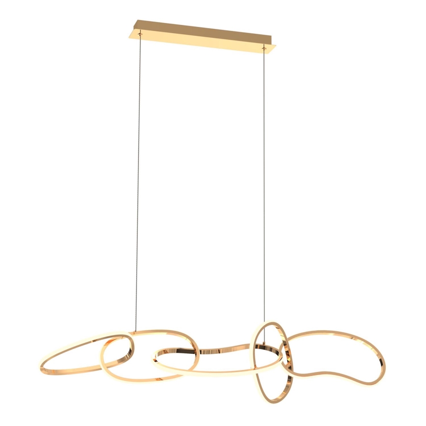 Zuma Line - LED himmennettävä kattokruunu johdolla LED/56W/230V kulta