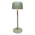 Zuma Line - LED himmennettävä ladattava pöytävalaisin LED/2W/1200 mAh IP44 vihreä