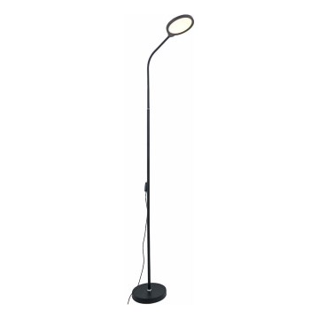 Zuma Line - LED himmennettävä lattiavalaisin LED/10W/230V 3000/4500/6500K musta