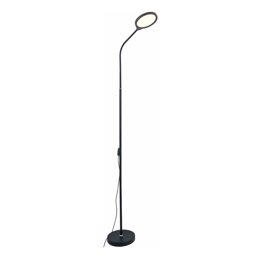Zuma Line - LED himmennettävä lattiavalaisin LED/10W/230V 3000/4500/6500K musta