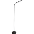 Zuma Line - LED himmennettävä lattiavalaisin LED/10W/230V 3000/4500/6500K musta