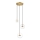 Zuma Line - LED-kattokruunu johdossa 3xLED/5W/230V kulta