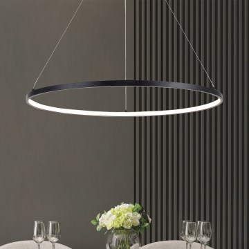 Zuma Line - LED-kattokruunu johdossa LED/40W/230V 3000/4000/6000K halkaisija 90 cm musta