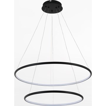 Zuma Line - LED-kattokruunu johdossa LED/40W/230V musta