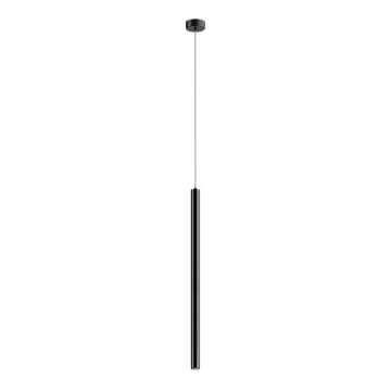 Zuma Line - LED-kattokruunu johdossa LED/5W/230V musta kiiltävä kromi