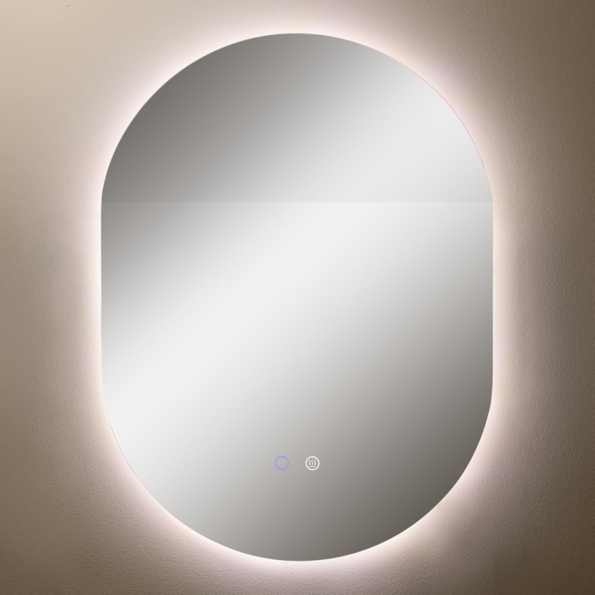 Zuma Line - LED Kylpyhuone lämmitetty seinä peili taustavalolla LED/24W/230V 3000/4000/6000K 70x50 cm IP44