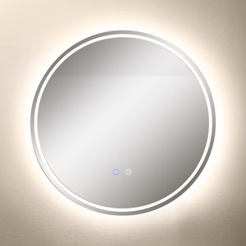 Zuma Line - LED Kylpyhuone lämmitetty seinä peili taustavalolla LED/24W/230V 3000/4000/6000K halkaisija 60 cm IP44