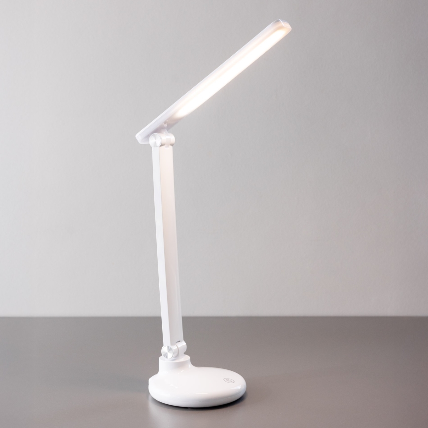 Zuma Line - LED Ladattava pöytävalaisin LED/6W/1200 mAh 3000/4500/6000K CRI 90 valkoinen