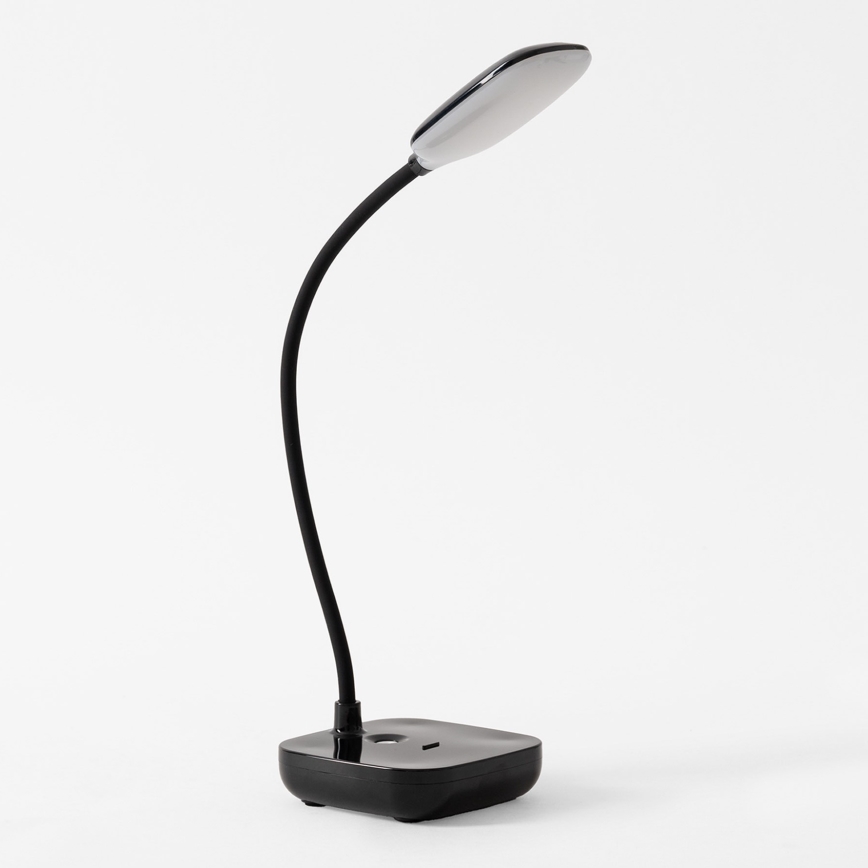 Zuma Line - LED Ladattava pöytävalaisin LED/7W/1200 mAh 3000/4500/6000K musta