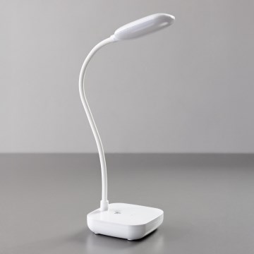 Zuma Line - LED Ladattava pöytävalaisin LED/7W/1200 mAh 3000/4500/6000K valkoinen