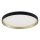 Zuma Line - LED RGBW himmennettävä kattovalaisin LED/32W/230V + LED/8W 3000-6000K musta/kulta + kaukosäädin