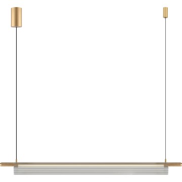 Zuma Line - LED-riippuvalaisin kaapelilla LED/14W/230V kultainen