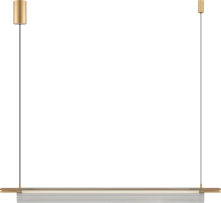 Zuma Line - LED-riippuvalaisin kaapelilla LED/14W/230V kultainen