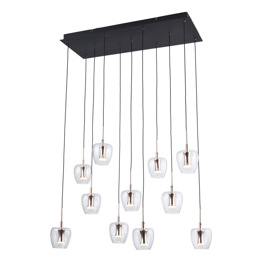 Zuma Line - LED-riippuvalaisin vaijerilla 11xLED/3W/230V musta
